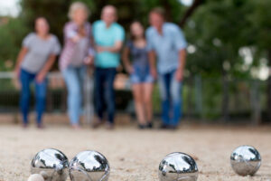 Concours de pétanque